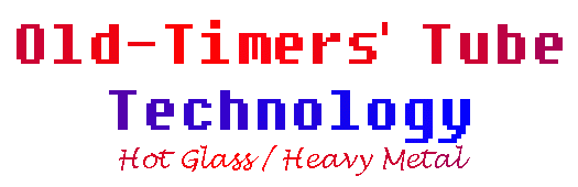 OTTTsite: Old-Timers' Tube Technology